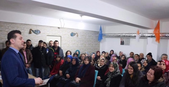 AK Parti Odunpazarı İl Başkanlığı Anaysa maddelerini anlatmaya devam ediyor