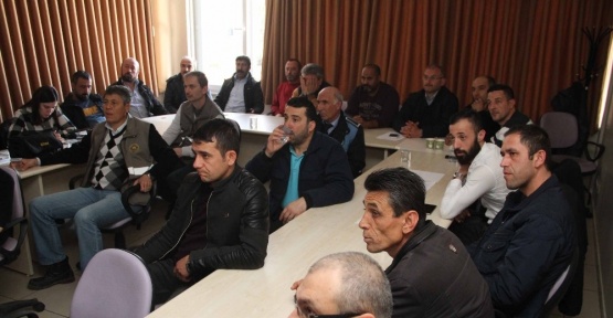 Büyükşehir, sokak hayvanları yakalama timi personeline eğitim verdi