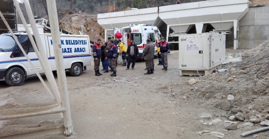 Damper yüksek gerilim hattına temas etti, şoför hayatını kaybetti