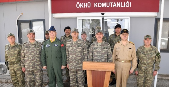 Genelkurmay Başkanı Orgeneral Akar, Gaziantep ve Kilis bölgesini ziyaret etti