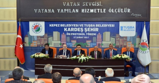 Kepez ve Tuşba kardeş oldu