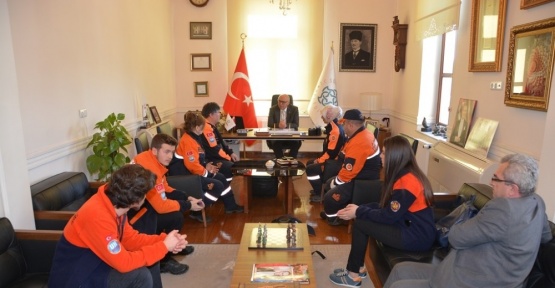 MAG AME ekibinden Başkan Eşkinat’a ziyaret