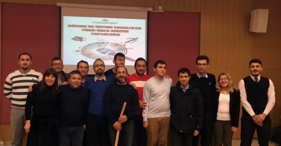 Açıköğretim Sistemi Görme ve İşitme Engelliler Türk Halk Müziği Topluluğu çalışmalarına başladı
