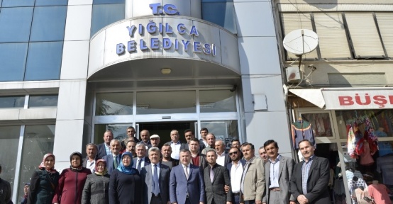 AK Parti İl Başkanı Keskin Yığılca Belediye Başkanı Yiğit’i ziyaret etti