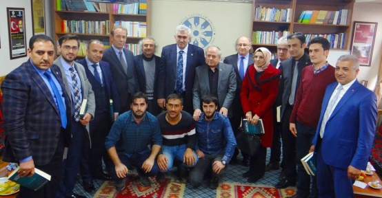 AK Parti İl Başkanı Öz, TYB Erzurum Şubesini ziyaret etti