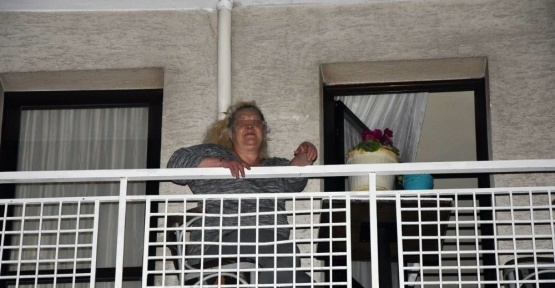 AK Partili kadınlara saksı atıldı