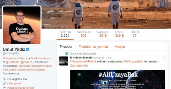’Ali Ata Değil Uzaya Baksın’