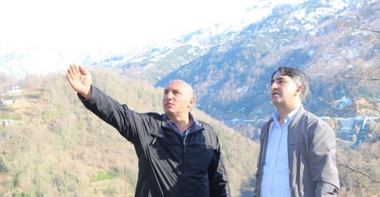 Arhavi Kaymakamı Şeref Aydın’dan köylere ziyaret