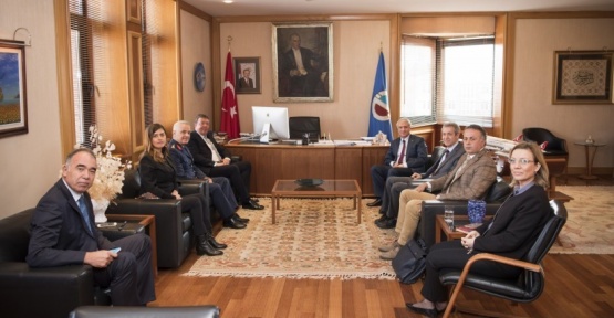 Askeri Fabrikalar Genel Müdürlüğünden Anadolu Üniversitesine iş birliği ziyareti