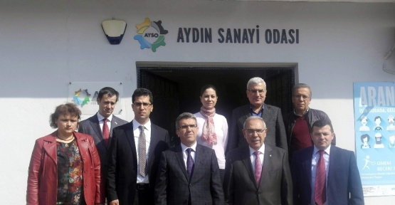 Aydın Vergi Dairesinden AYSO’ya Vergi Haftası ziyareti