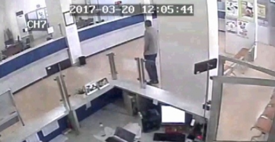 Banka ve vergi dairesini böyle soydular