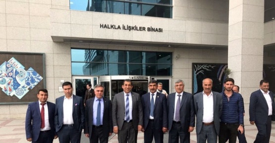 Başkan Atilla, heyeti ile birlikte Ankara’da önemli temaslarda bulundu