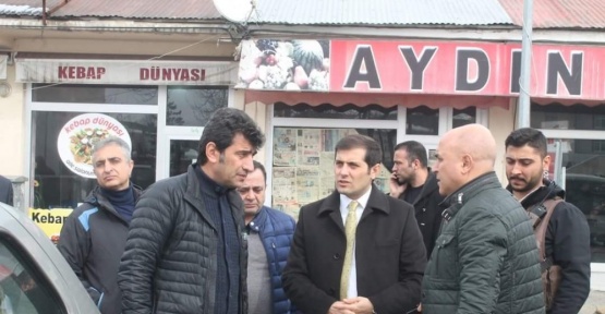 Başkan Korkut’tan Tutak Kaymakamı Erat’a ziyaret