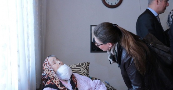 Başkan Yılmaz, hasta ziyaretlerine devam ediyor