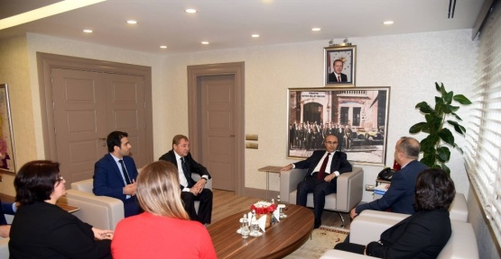 ÇUDER ve İl Tüketici Hakem Heyeti Vali Demirtaş’ı ziyaret etti
