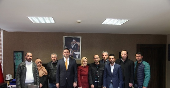Girişimcilerden Kaymakam Tekbıyıkoğlu’na ziyaret