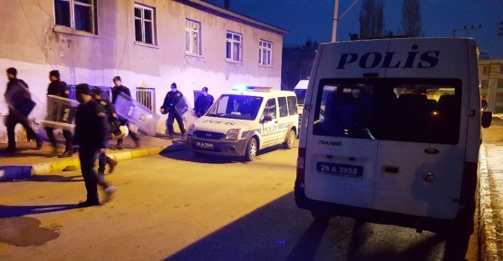 İki aile kavga etmesin diye 50’e yakın polis sabaha kadar nöbet tuttu
