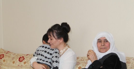 Kaymakam Öztürk’en şehit ailesine ziyaret