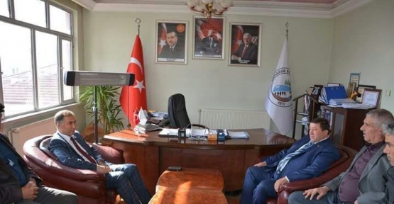 Kaymakam Şakalar, Akharım beldesini ziyaret etti