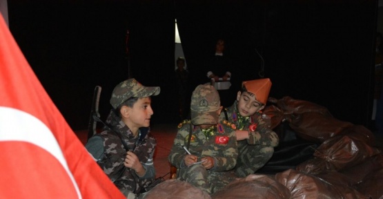 Minik yüreklerde Çanakkale