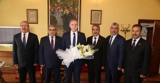 Muhasebecilerden, Vali Gül’e ziyaret