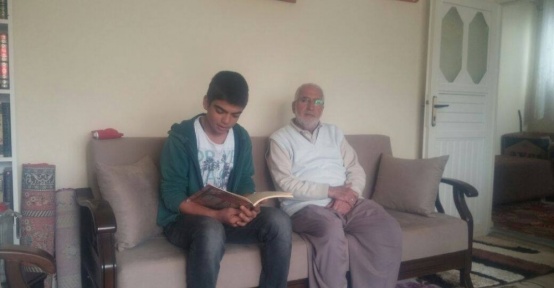 Öğrencilerden şehidin ailesine anlamlı ziyaret