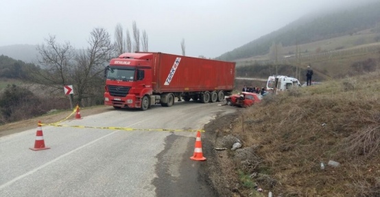 Osmaneli’de trafik kazası, 1 ölü 4 yaralı