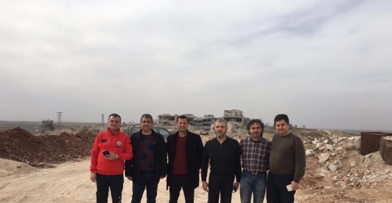 Sağlık Bakanlığı heyeti El Bab’da