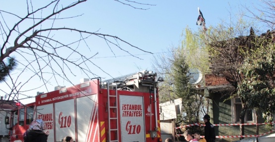 Sancaktepe’de gecekondu yangını: 1 ölü