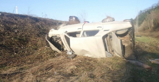 Sinop’ta trafik kazası: 1 yaralı