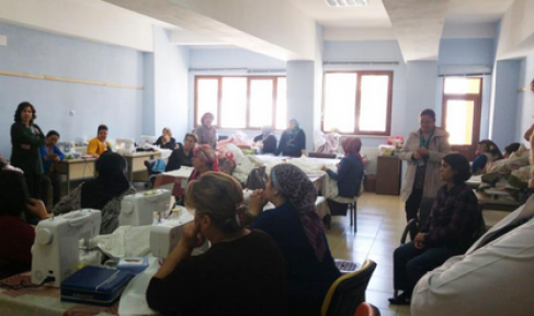 Karaman'da hanımlara kanser bilgilendirmesi yapıldı