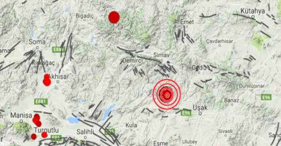 Manisa Selendi'de deprem oldu