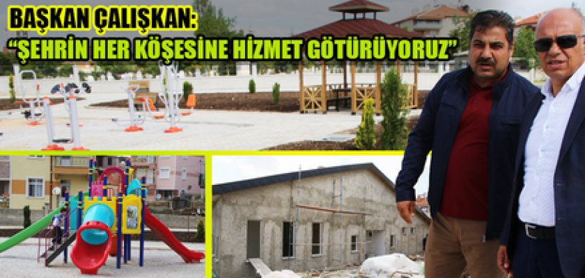 Başkan Çalışkan, her proje daha güzel bir karaman için