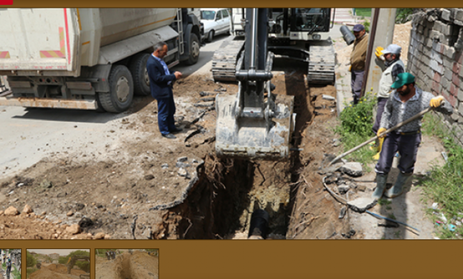 Yenileme ve yeni hat döşeme çalışmaları devam ediyor