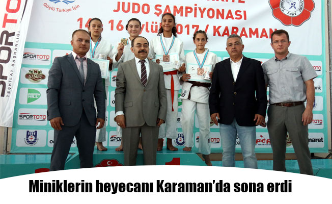 Miniklerin heyecanı Karaman’da sona erdi