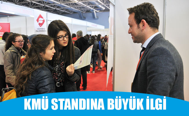 KMÜ STANDINA BÜYÜK İLGİ