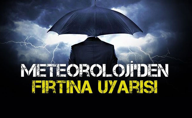METEOROLOJİDEN KARAMAN İÇİN FIRTINA UYARISI