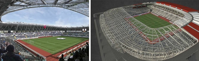 YENİ KARAMAN STADYUMU UEFA KRİTERLERİNDE