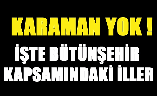 KARAMAN YOK !