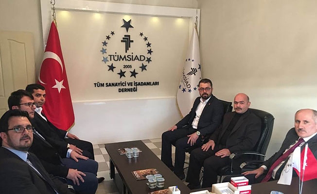 Vali Meral’den TÜMSİAD’a Ziyaret