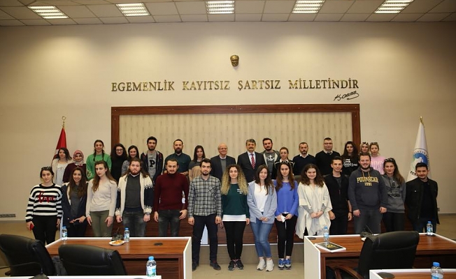 BARTIN BELEDİYESİ ÇANKAYA ÜNİVERSİTESİ ÖĞRENCİLERİNİ MİSAFİR ETTİ