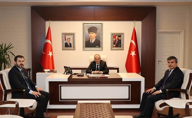 Kano Federasyonu Başkanı Alper Cavit KABAKÇI Valiliğimizde