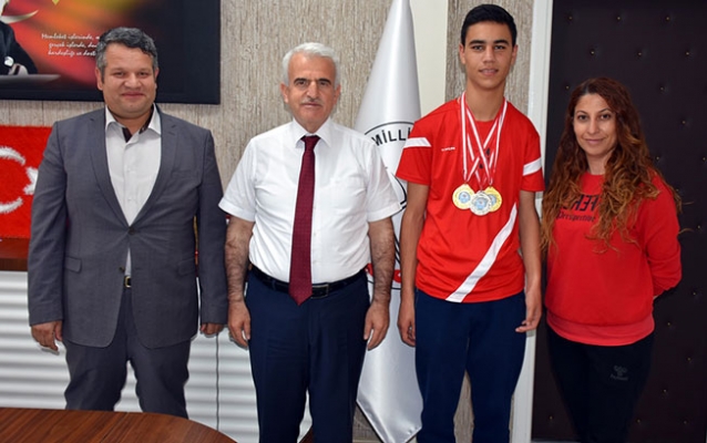 Engel Tanımayan Salim İmren’den 2 Altın 1 Gümüş Madalya