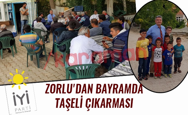 ZORLU'DAN BAYRAMDA TAŞELİ ÇIKARMASI