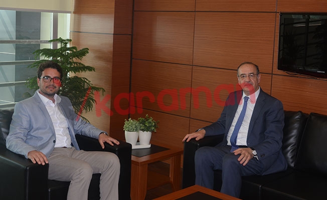 KONYA SANAYİ ODASI MECLİS BAŞKANI'NDAN BAŞKAN ALKAN'A ZİYARET