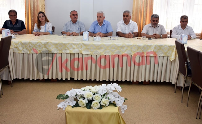 Milli Eğitimden Şube Müdürleri ile Maarif Müfettişine Veda Yemeği