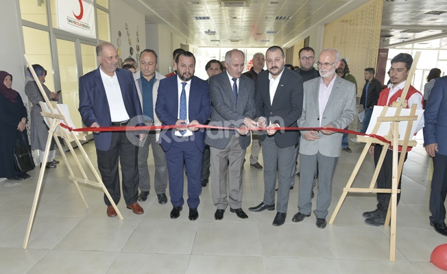 KIZILAY HİLAL-İ AHMER SERGİSİ VE KAN BAĞIŞI KAMPANYASI DÜZENLENDİ