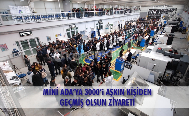 MİNİ ADA’YA 3000’i AŞKIN KİŞİDEN GEÇMİŞ OLSUN ZİYARETİ