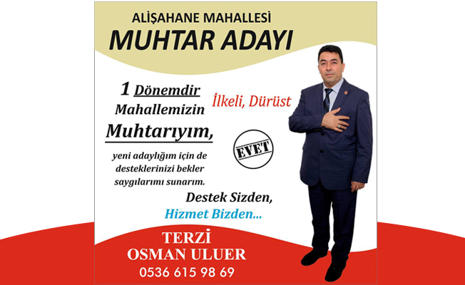 DESTEK SİZDEN, HİZMET BİZDEN...