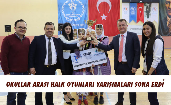 OKULLAR ARASI HALK OYUNLARI YARIŞMALARI SONA ERDİ